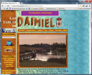 Mi Pagina sobre las Tablas de Daimiel